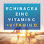 EZC Pak+D 5-Day Tapered Immune Support Echinacea Zinc Vitamin C Vitamin D Icon